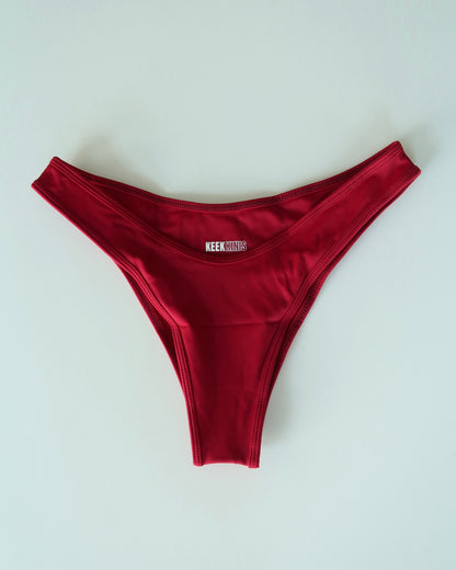 V Cheeky Bikini Bottom - Hibiscus