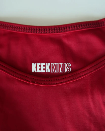 V Cheeky Bikini Bottom - Hibiscus