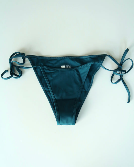 Side Tie Bikini Bottom - Blue Lagoon