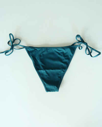 Side Tie Bikini Bottom - Blue Lagoon